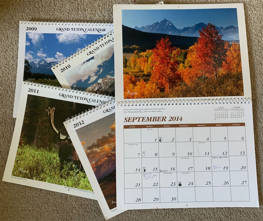 Teton Calendars